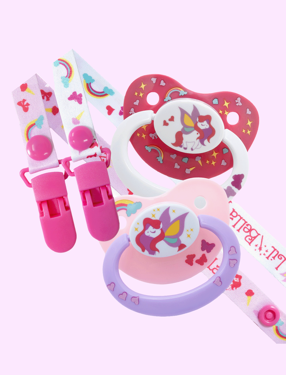 Set of 2 pacifiers Rearz Bella